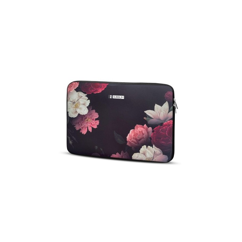 SUBBLIM Funda Ordenador Neopreno Trendy Sleeve Neo Flowers 156