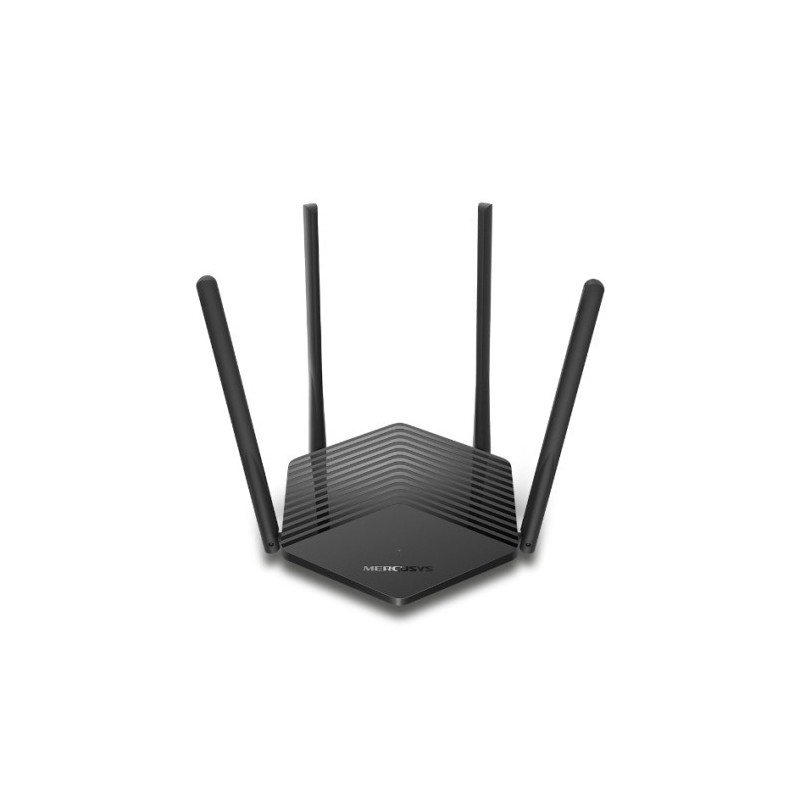 Mercusys MR60X router inalambrico Gigabit Ethernet Doble banda 24 GHz 5 GHz Negro
