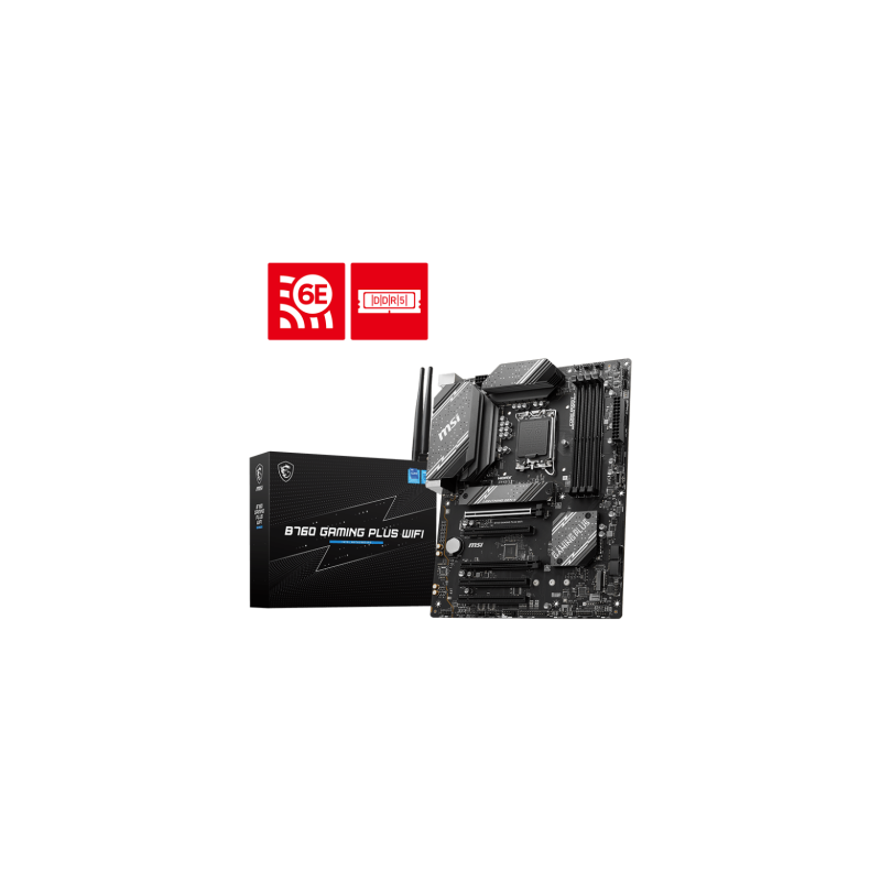 MSI B760 GAMING PLUS WIFI Intel B760 LGA 1700 ATX