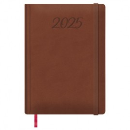 AGENDA 2025 MANAOS DiA PaGINA 17 X 24 CM COLOR MARRoN DOHE 12756 25