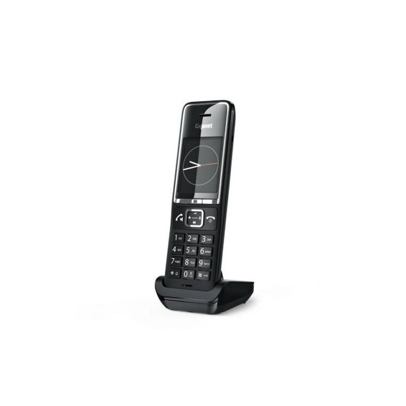 Gigaset COMFORT 550 Telefono DECT Identificador de llamadas Negro Cromo