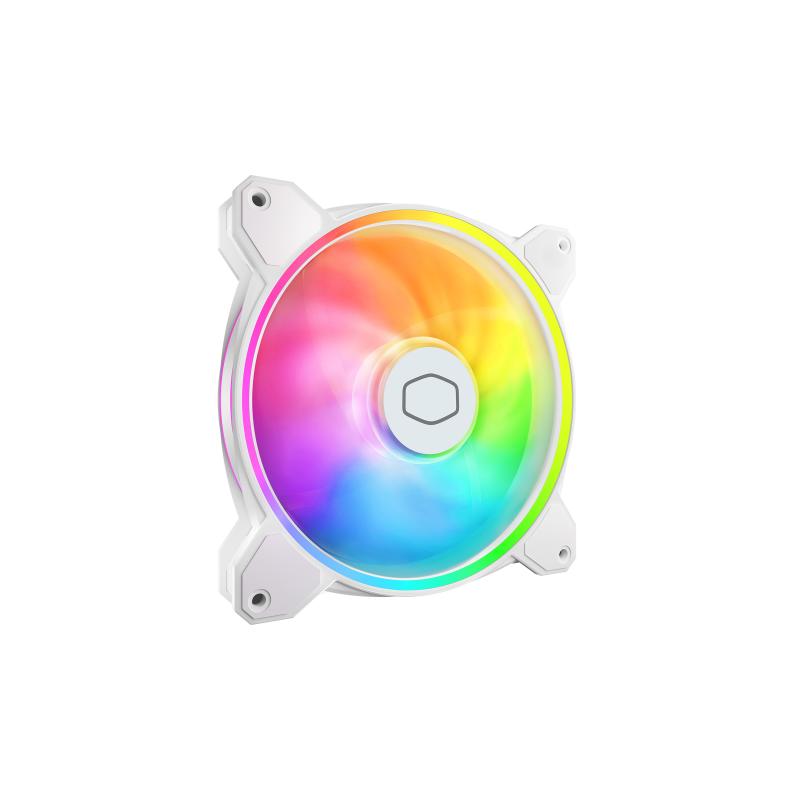 Cooler Master MasterFan MF140 HALO White Edition Carcasa del ordenador Ventilador 14 cm Blanco