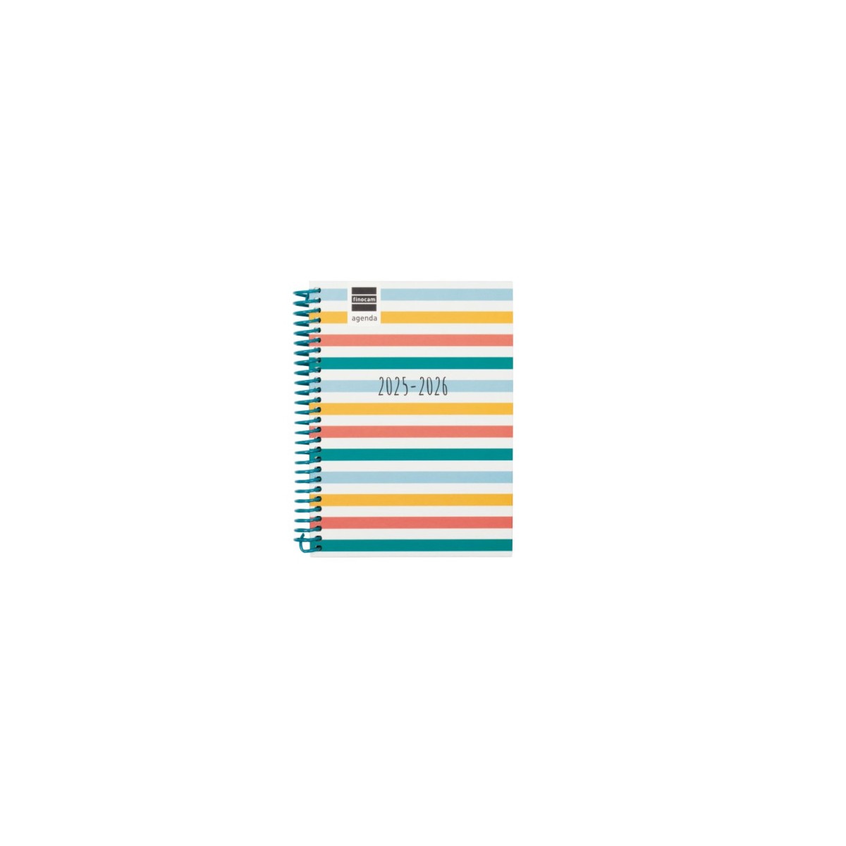 AGENDA ESCOLAR 2025 2026 DIVA 8º 120X164 SEMANA VISTA HORIZONTAL COLORS FINOCAM 536100526