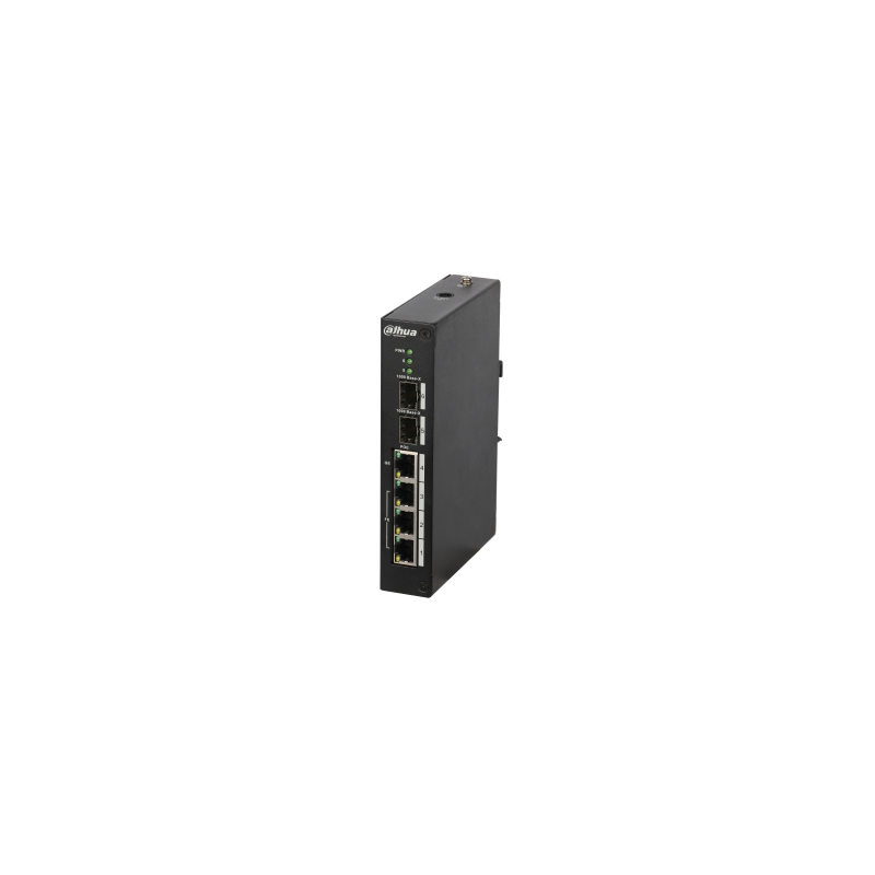 DH PFS4206 4P 96 DAHUA SWITCH POE L2 GESTIONABLE 3 PUERTOS 1 UPLINK GIGABIT HIPOE 2 SFP