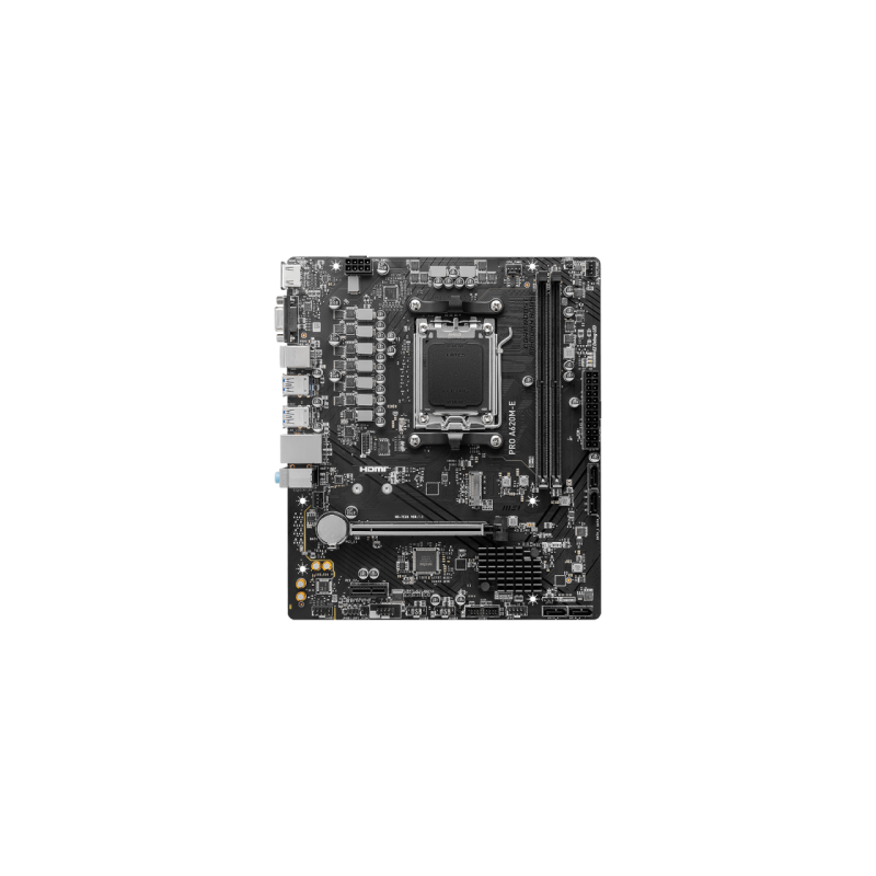 MSI PRO A620M E placa base AMD A620 Zocalo AM5 mini ATX