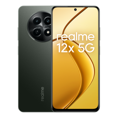 realme 12 12x 5G 169 cm 667 SIM doble Android 14 USB Tipo C 6 GB 128 GB 5000 mAh Negro
