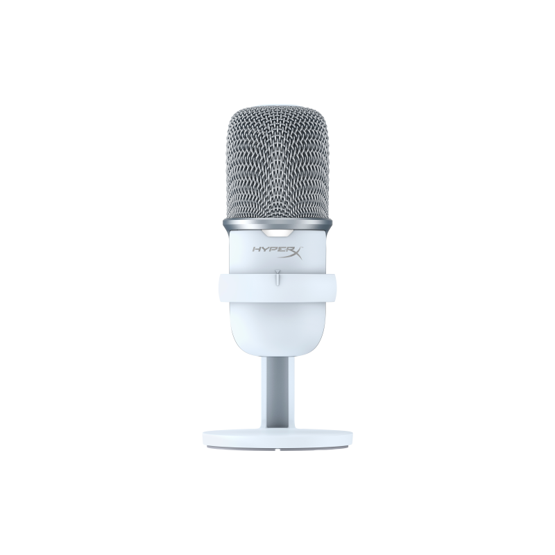 HyperX SoloCast USB Microphone White Blanco Microfono para videoconsola