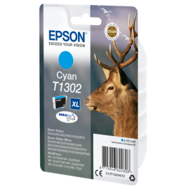 Epson Stag Cartucho T1302 cian