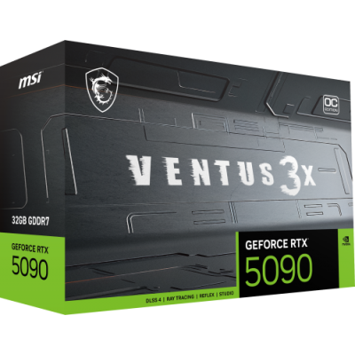 MSI VENTUS GEFORCE RTX 5090 32G 3X OC tarjeta grafica NVIDIA 32 GB GDDR7