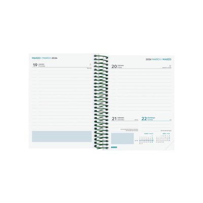 AGENDA ESCOLAR 2025 2026 SECUNDARIA 8º 120X164 1DIA PAGINA FIORI FINOCAM 634264926