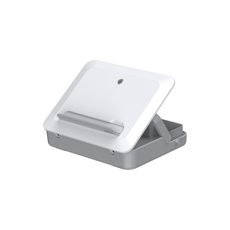 MALETIN CON SOPORTE ELEVADOR PORTATIL BREYTA SERIES BLANCO FELLOWES 100016565