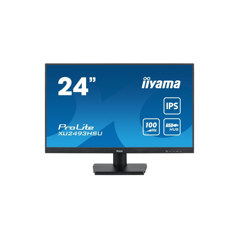 iiyama ProLite XU2493HSU B6 pantalla para PC 61 cm 24 1920 x 1080 Pixeles Full HD LED Negro