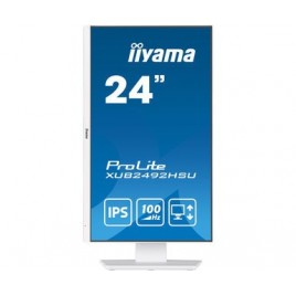 iiyama XUB2492HSU W6 pantalla para PC 605 cm 238 1920 x 1080 Pixeles Full HD LED Blanco