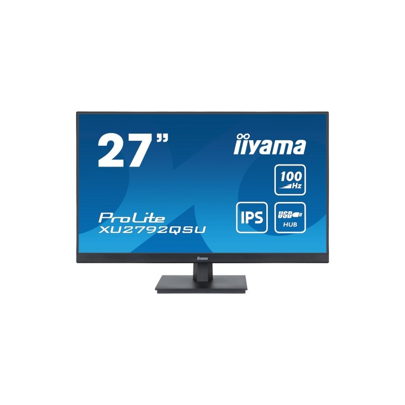 iiyama ProLite pantalla para PC 686 cm 27 2560 x 1440 Pixeles Dual WQHD LED Negro