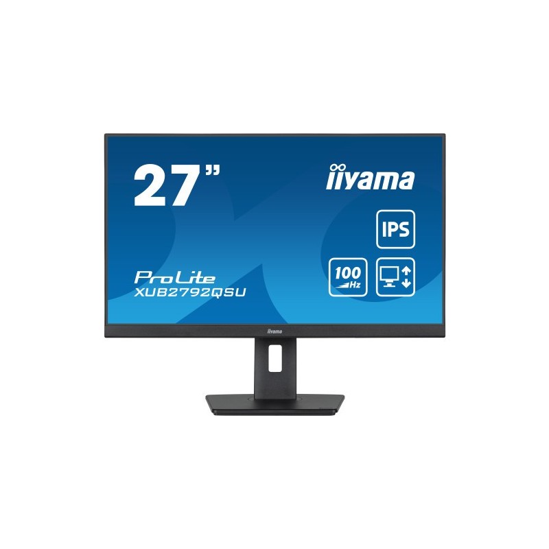 iiyama ProLite pantalla para PC 686 cm 27 2560 x 1440 Pixeles Full HD LED Negro