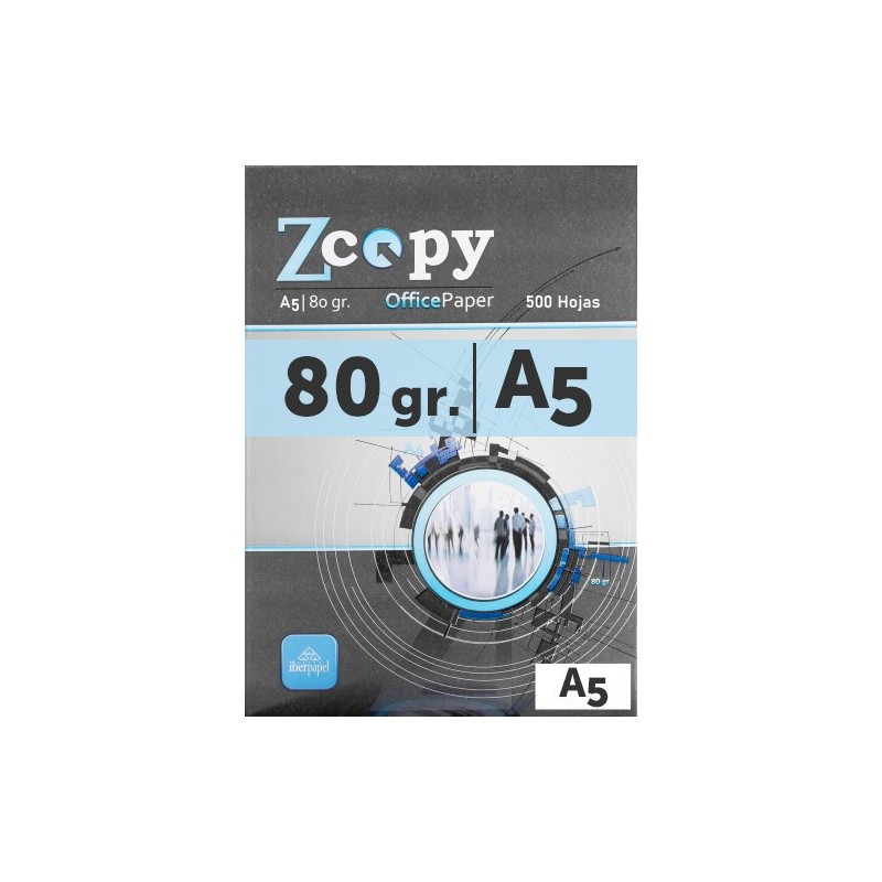 PAQUETE 500H PAPEL 80GR A5 ZCOPY CIE 146 A5ZCOPY80GR