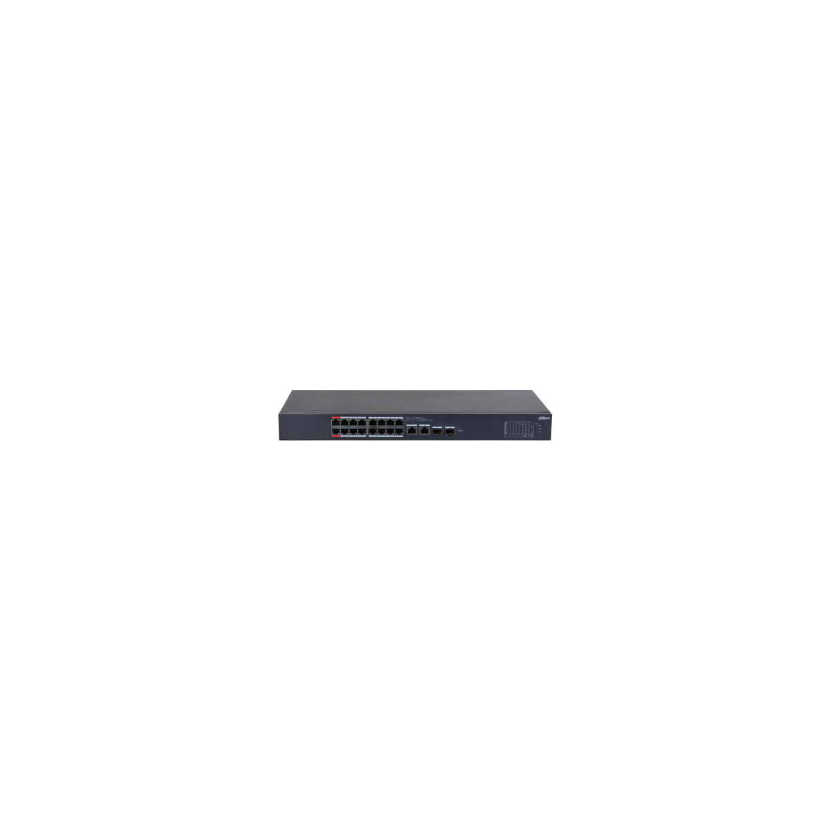 Dahua Technology DH CS4226 24ET 375 Gestionado L2 Gigabit Ethernet 10 100 1000 Energia sobre Ethernet PoE Negro