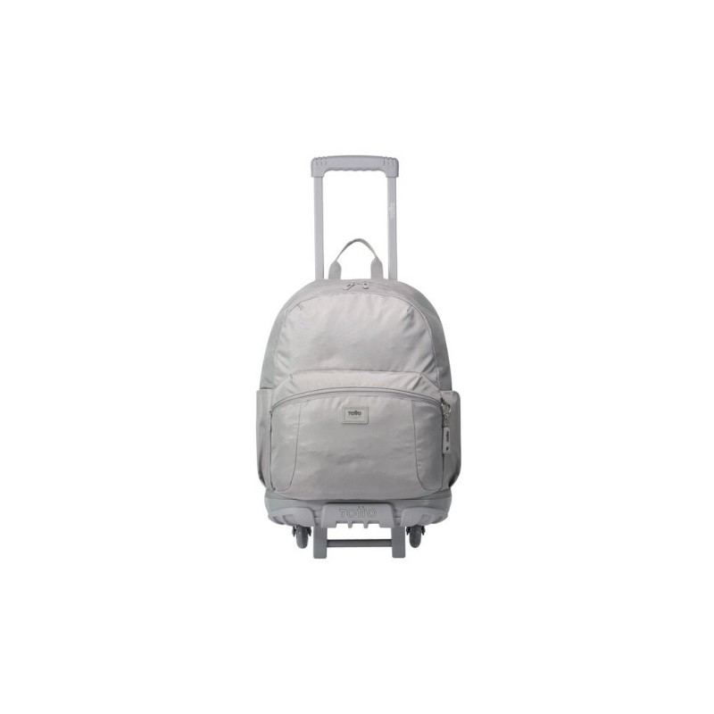 MOCHILA ESCOLAR CON RUEDAS COLOR GRIS TRIK TOTTO MA03TKI003 23100 G78