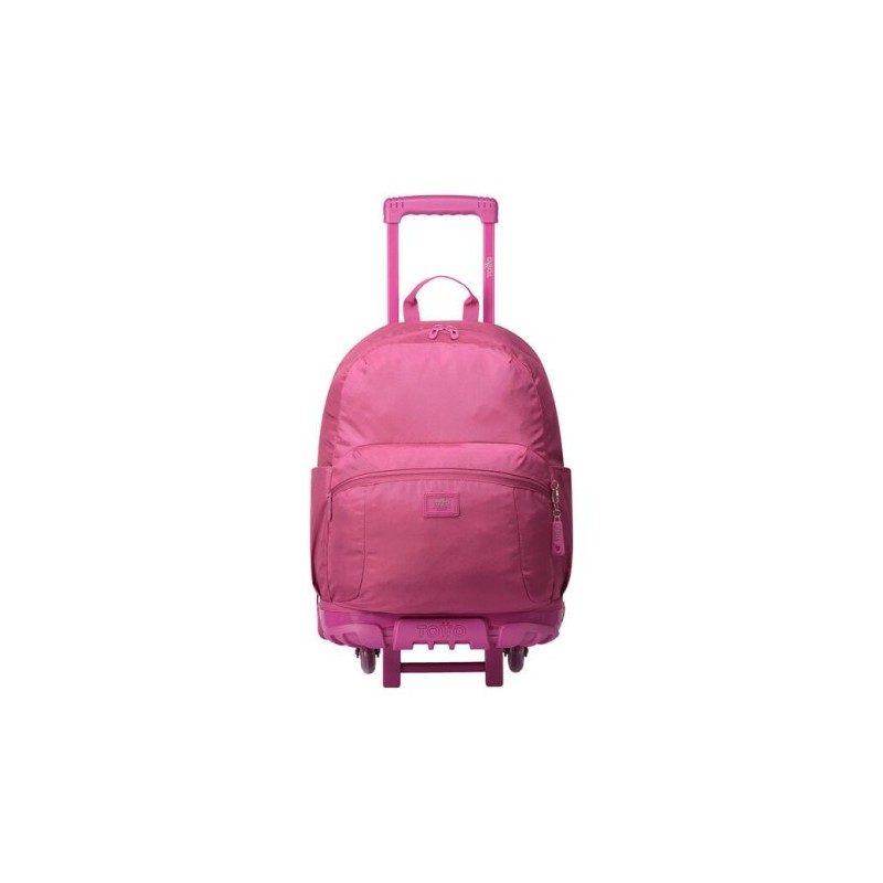 MOCHILA ESCOLAR CON RUEDAS COLOR ROSA TRIK TOTTO MA03TKI003 23100 M89