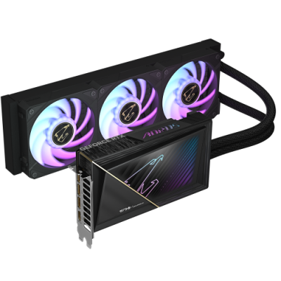 GIGABYTE AORUS GeForce RTX 5080 XTREME WATERFORCE 16G Tarjeta Grafica 16GB GDDR7 256 bits PCI E 50 2805MHz Core Clock 3 x DP 21
