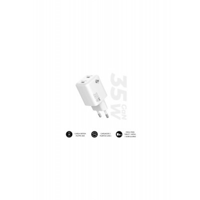 SUBBLIM CARGADOR GAN 35W CHARGER USB CC