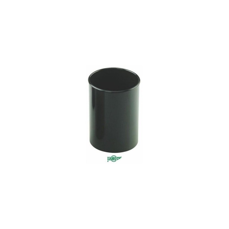 CUBILETE COLOR NEGRO PLaSTICO RECICLADO Y RECICLABLE FAIBO 205R2