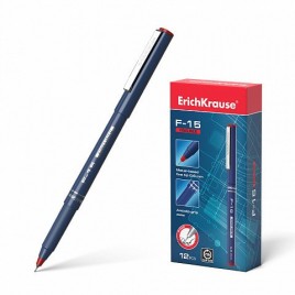 BOLiGRAFO DE TRAZO FINO ERICHKRAUSE F 15 TINTA COLOR ROJO ERICH KRAUSE 37067