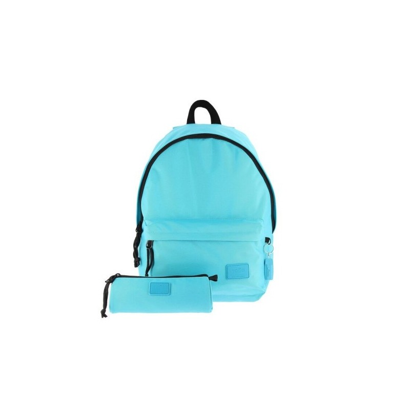 PACK MOCHILA ESTUCHE COLOR AZUL KALEX TOTTO MA04COM093 22100 Z95