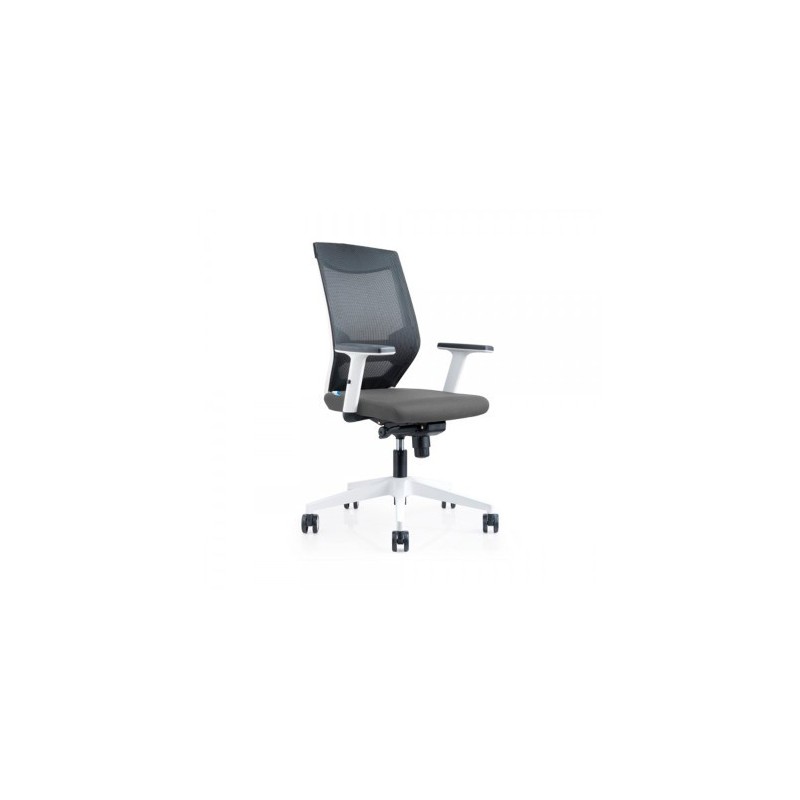 SILLA DE OFICINA TAPIZADO EN TELA SISTEMA DE INCLINACIoN SINCRO COLOR NEGRO ROCADA 908W 4
