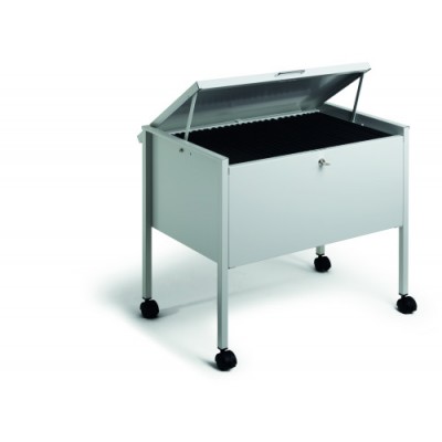 Durable 309810 archivador organizador Acero Gris