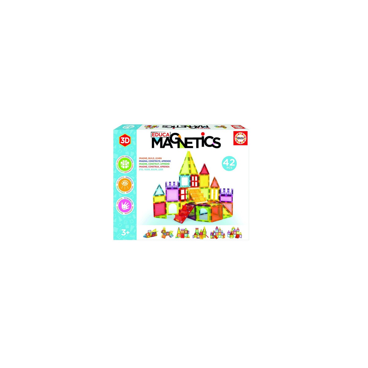 JUEGO MAGNETICS 42 PCS EDUCA 20023 EDUCA 20023
