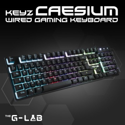 GAMING KEYBOARD MEMBRANE RGB TKL SP LAYOUT WHITE