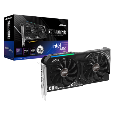 Asrock Intel Arc B580 Challenger 12GB OC Arc A580 GDDR6