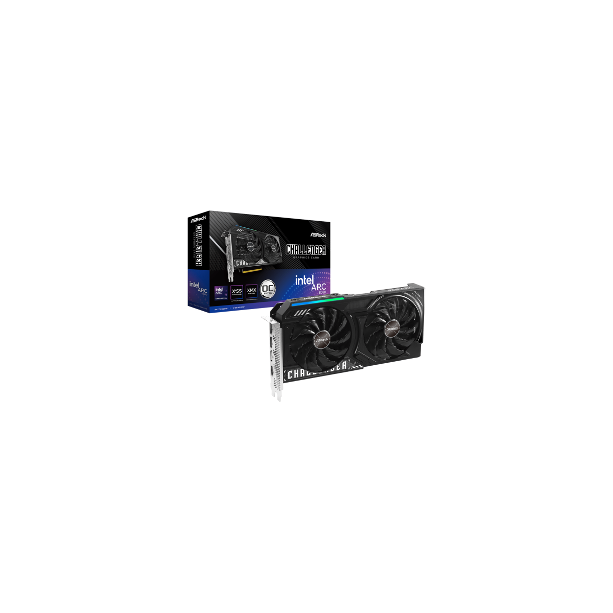 Asrock Intel Arc B580 Challenger 12GB OC Arc A580 GDDR6