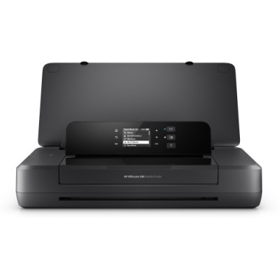 HP Officejet Impresora portatil 200 Estampado Impresion desde USB frontal