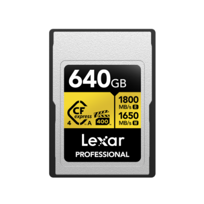 Lexar LCAGOLD640G RNENG memoria flash 640 GB CFexpress tipo A