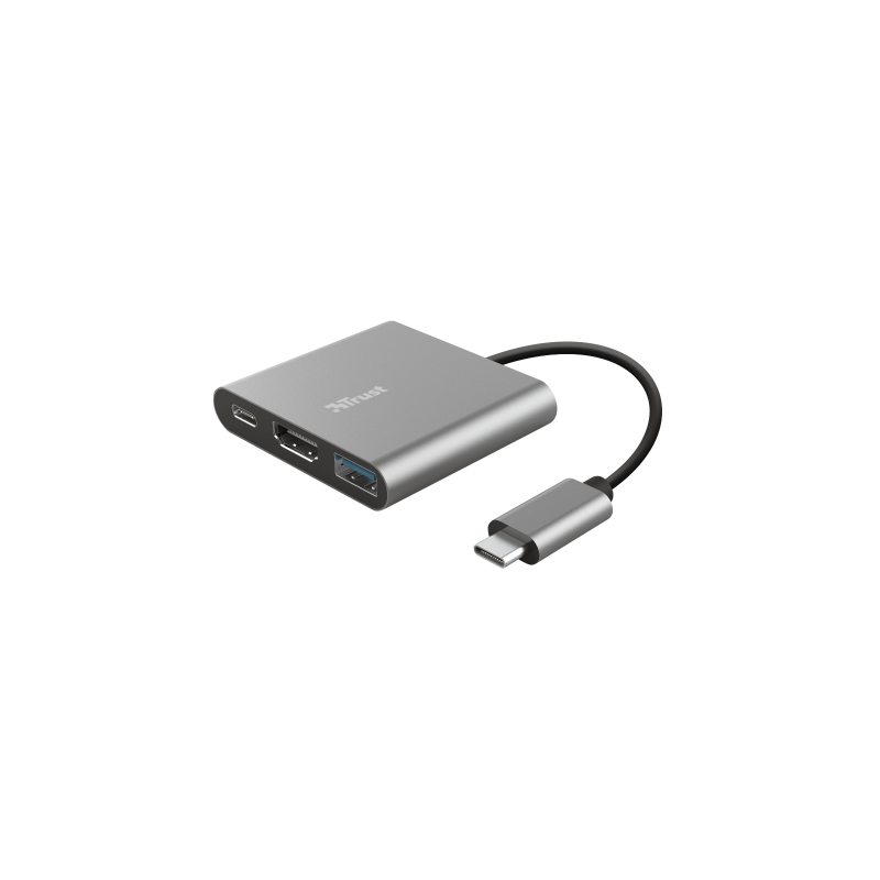 TRUST DALYX 3 IN 1 USB C ADAPTER