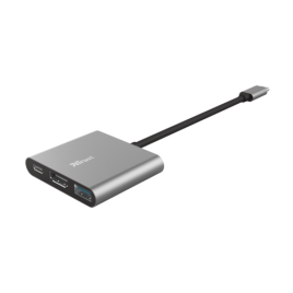 TRUST DALYX 3 IN 1 USB C ADAPTER