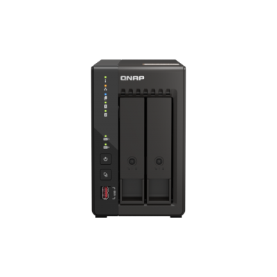 QNAP QVP 21C servidor de almacenamiento Torre Intel Celeron J6412 8 GB DDR4 0 TB QVR Pro Negro
