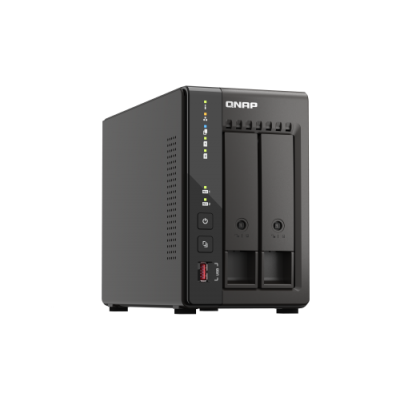 QNAP QVP 21C servidor de almacenamiento Torre Intel Celeron J6412 8 GB DDR4 0 TB QVR Pro Negro