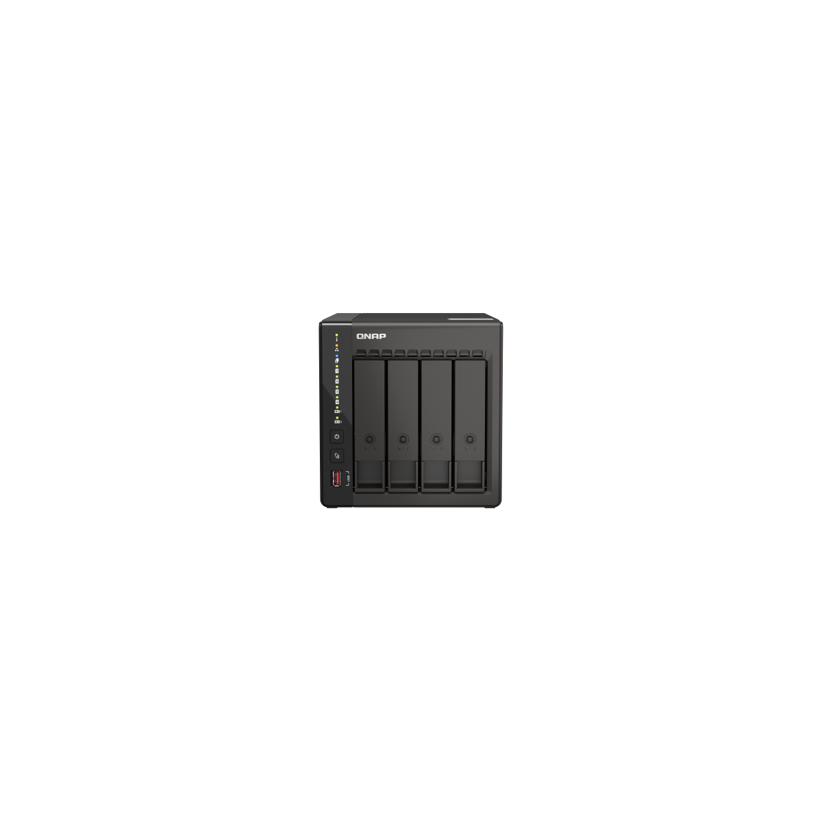 QNAP QVP 41C servidor de almacenamiento NAS Torre Intel Celeron J6412 8 GB DDR4 0 TB Negro
