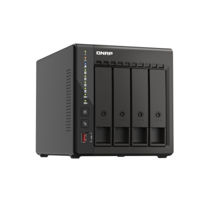 QNAP QVP 41C servidor de almacenamiento NAS Torre Intel Celeron J6412 8 GB DDR4 0 TB Negro