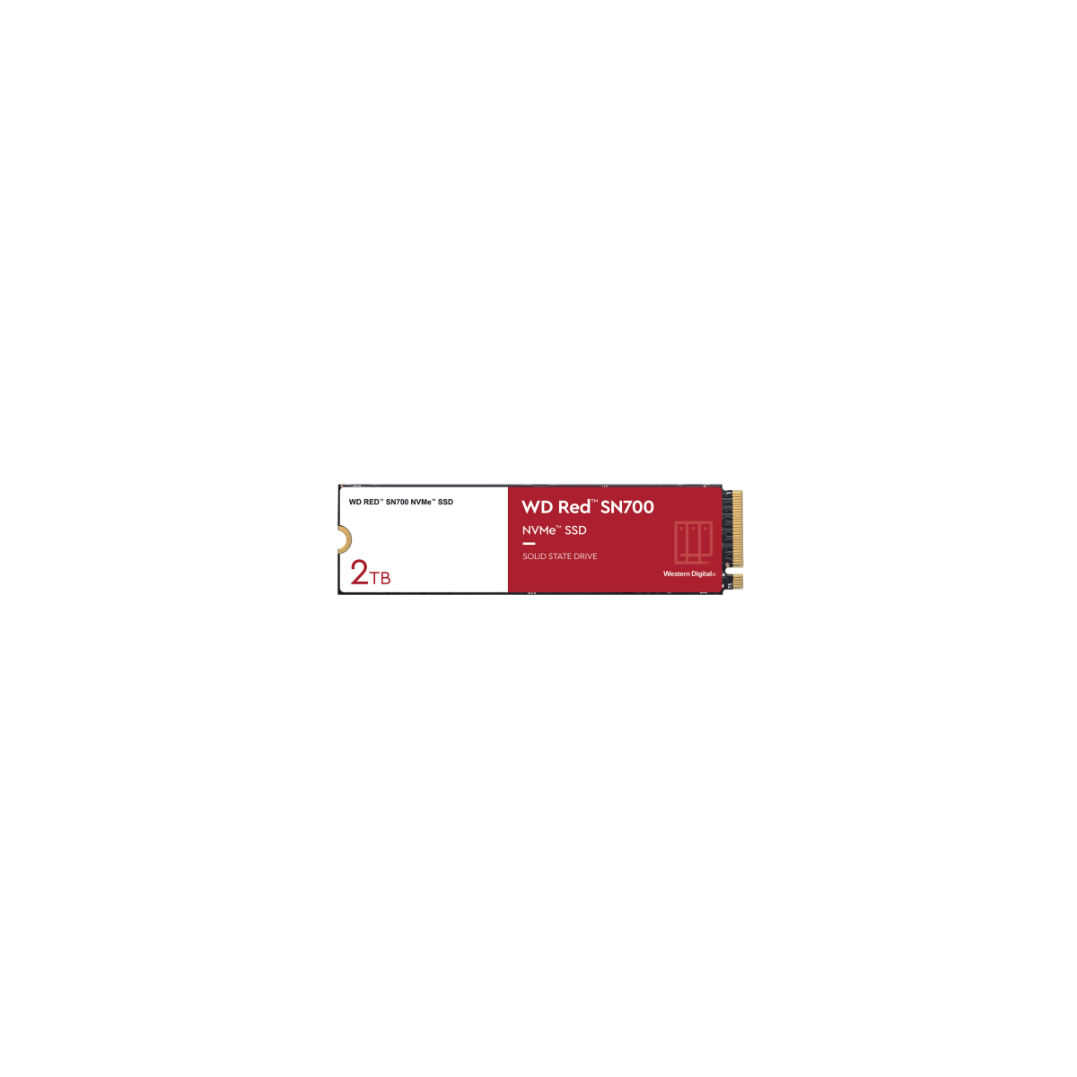 Western Digital Red SN700 2 TB M2 PCI Express 30 NVMe