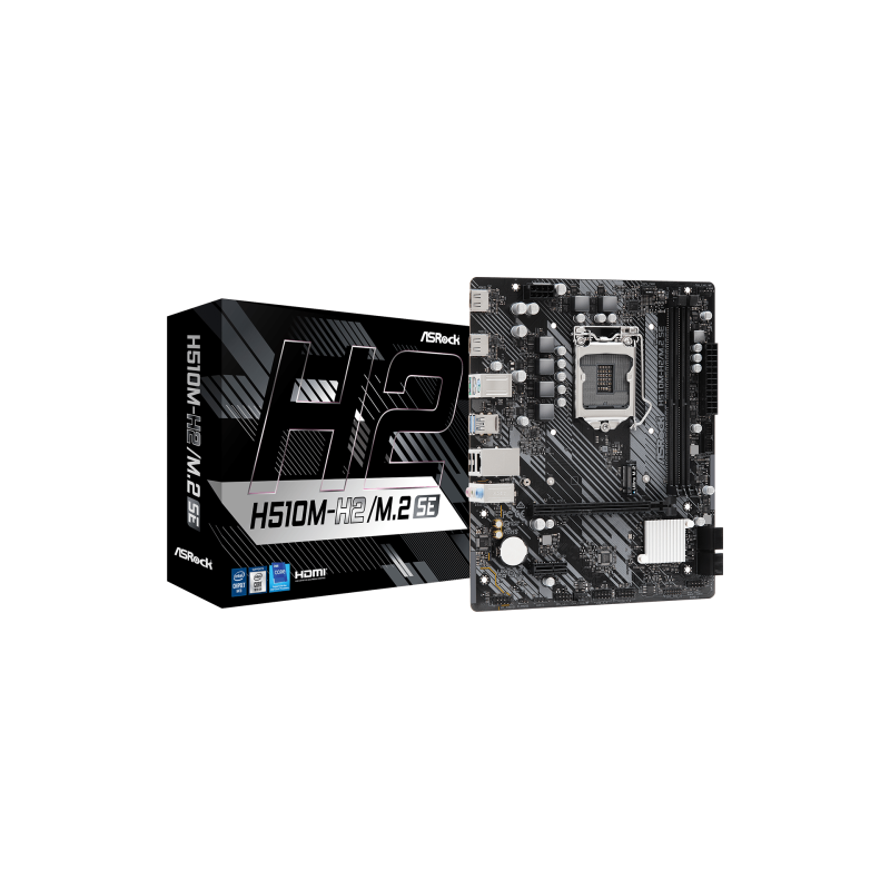 Asrock H510M H2 M2 SE Intel H470 LGA 1200 Socket H5 micro ATX