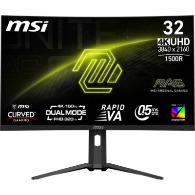 MSI MAG 321CUPDF pantalla para PC 80 cm 315 3840 x 2160 Pixeles 4K Ultra HD LCD Negro