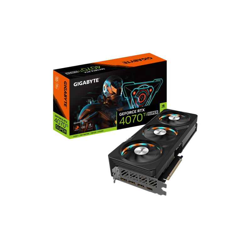 Gigabyte GAMING GeForce RTX 4070 Ti SUPER OC 16G NVIDIA 16 GB GDDR6X