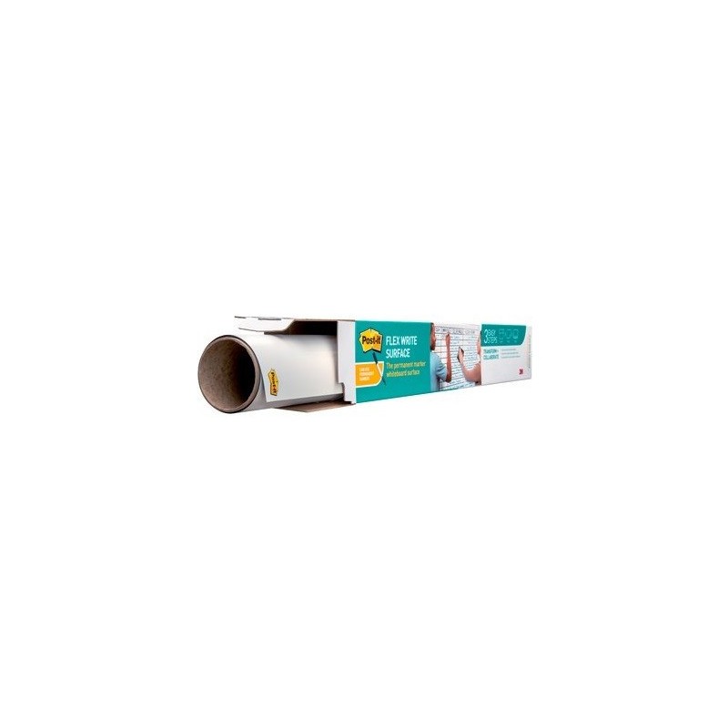 SUPERFICIE ADHESIVA DE BORRADO EN SECO 0609X0914M SUPER STICKY FLEX WRITE ROLLO FWS3X2 POST IT 7100197625