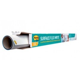 SUPERFICIE ADHESIVA DE BORRADO EN SECO 0914X1219M SUPER STICKY FLEX WRITE ROLLO FWS4X3 POST IT 7100197624