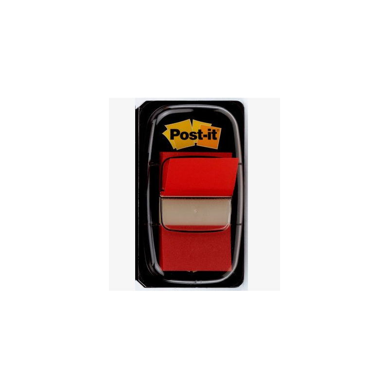 BLISTER DISPENSADOR 50 MARCADORES INDEX ROJO 254X432MM 680 1 POST IT 7100089833