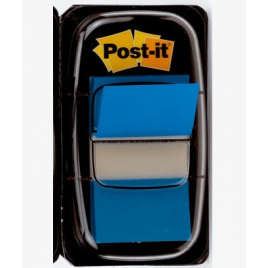BLISTER DISPENSADOR 50 MARCADORES INDEX AZUL 254X432MM 680 2 POST IT 7100089834